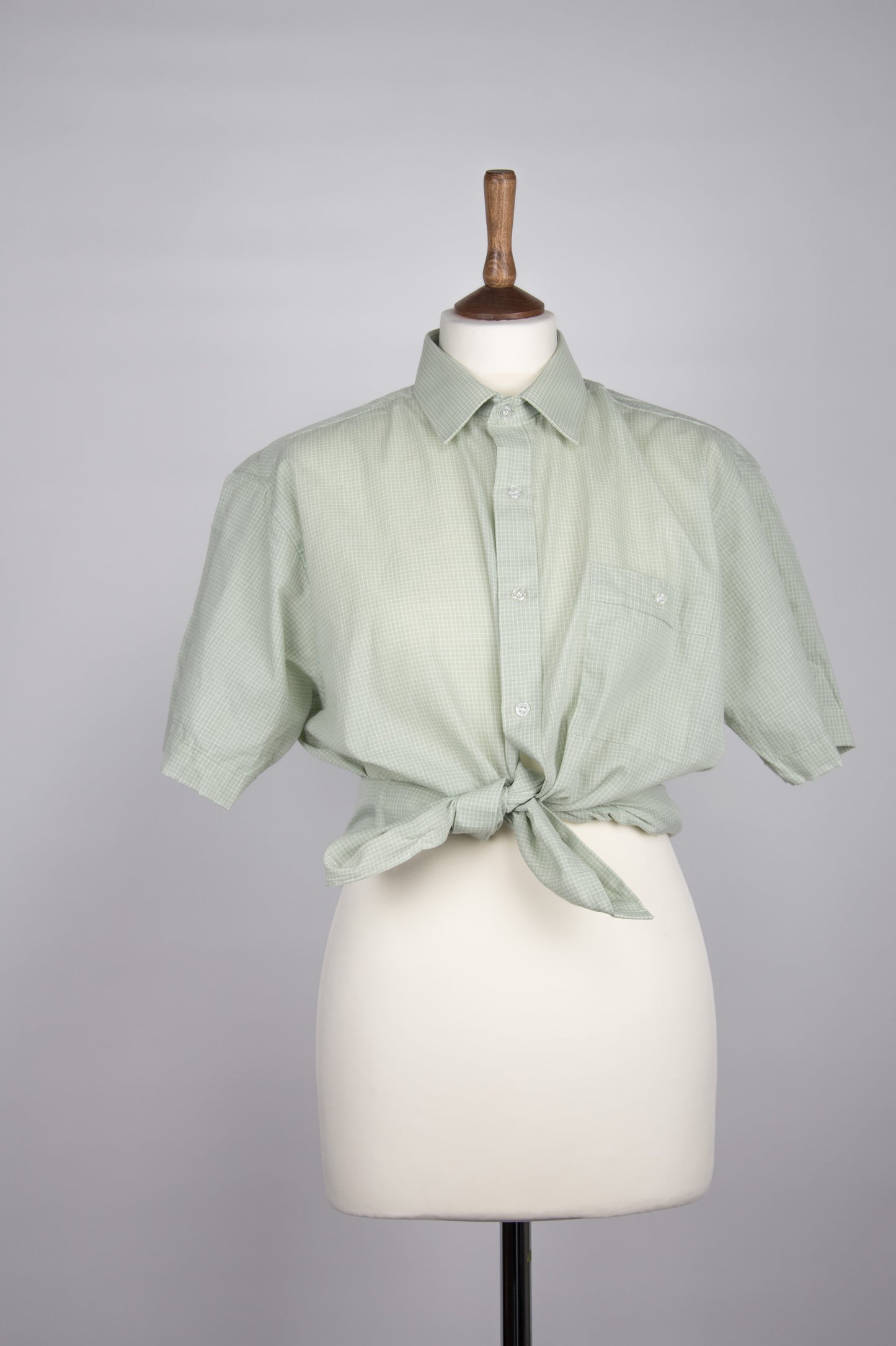 Blouse met blokjespatroon